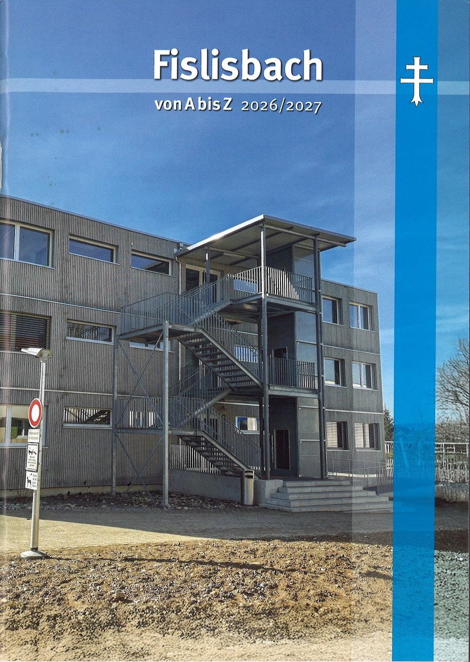 Titelblatt Broschüre Fislisbach von A-Z